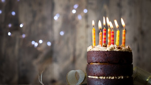 Chocolate birthday cake