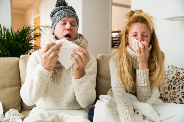 Sick couple