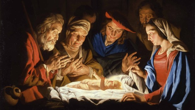 The Adoration of the Christ Child. Found in the Collection of Palazzo Madama Torino.