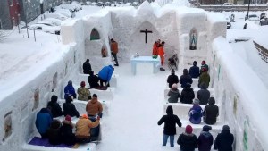 ice chapel in Michigan University 2023