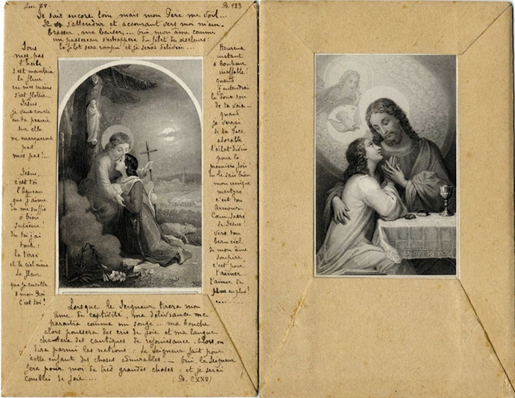 Une image biblique conçue par Thérèse de Lisieux.