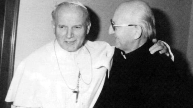 Jean Paul II et père Blachnicki