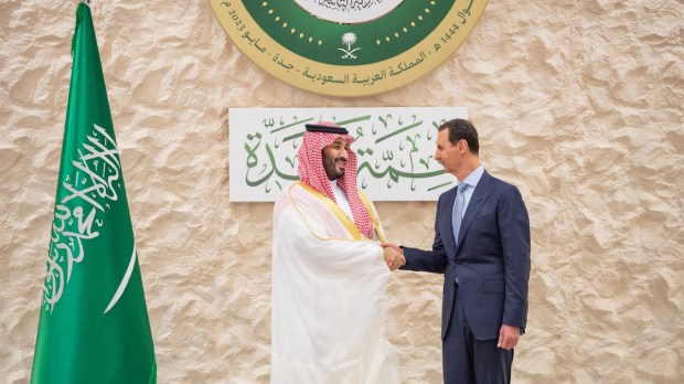 Bachar al-Assad, Arabie Saoudite, Ligue arabe