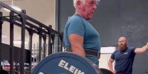 À 80 ans, il soulève 150 kilos&#8230; par amour !