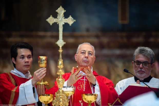 Mass for France celebrated by Cardinal Dominique Mamberti