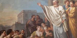 Des trésors dans nos églises : le tableau de « Saint-Denis prêchant les Gaules »