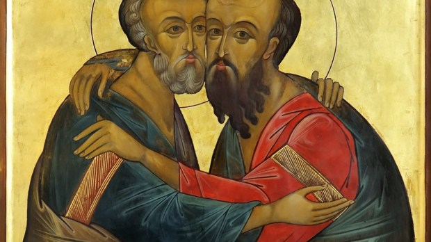 Icône de saint Apôtres Paul et Pierre Shutterstock
