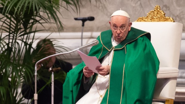 POPE FRANCIS presided over Mass for World Day of Grandparents and the elderly