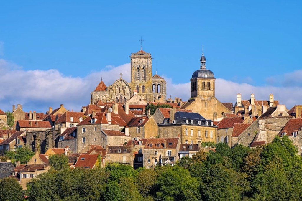 Ville de Vézelay, en Bourgogne
Shutterstock