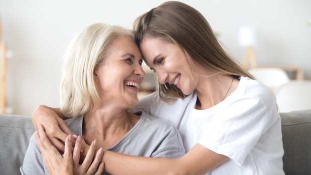 madre e hija familia