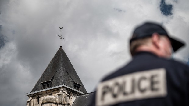 SAINT-ETIENNE-DU-ROUVRAY-EGLISE-AFP