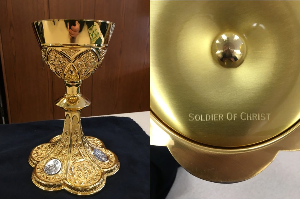 Fr. David Santos chalice